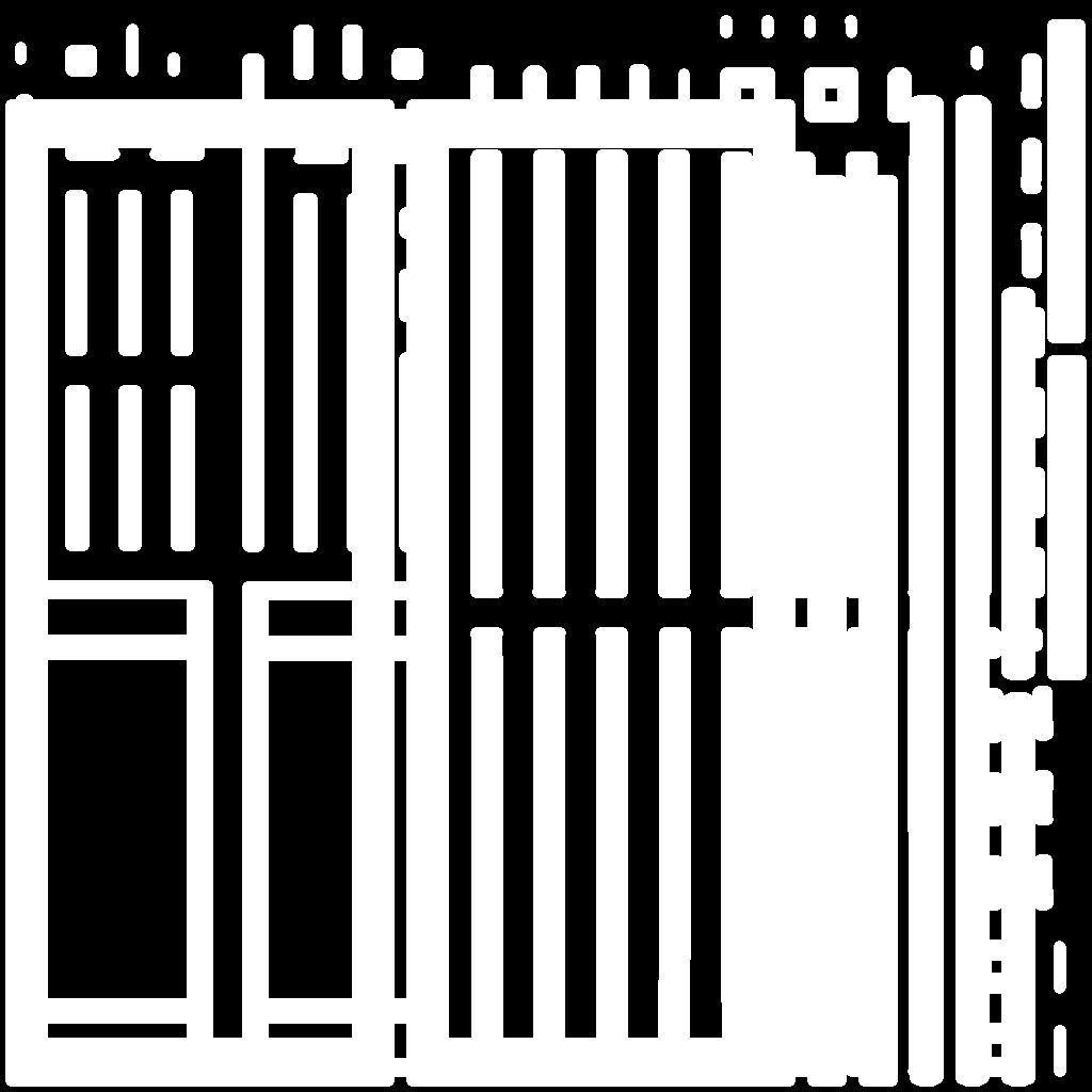 table with marble top Low-poly 3D model_6