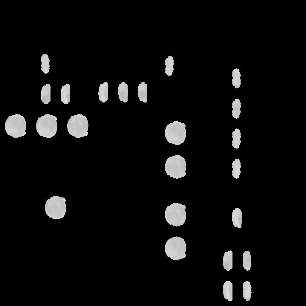 table with marble top Low-poly 3D model_37