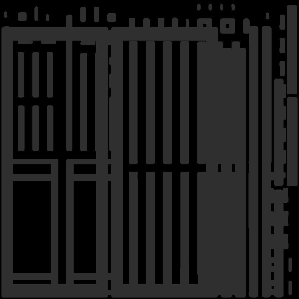 table with marble top Low-poly 3D model_9