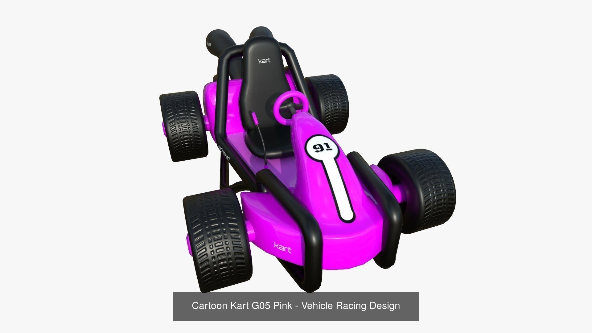 10 Cartoon Kart G Collection - Vehicle Racing Design _6