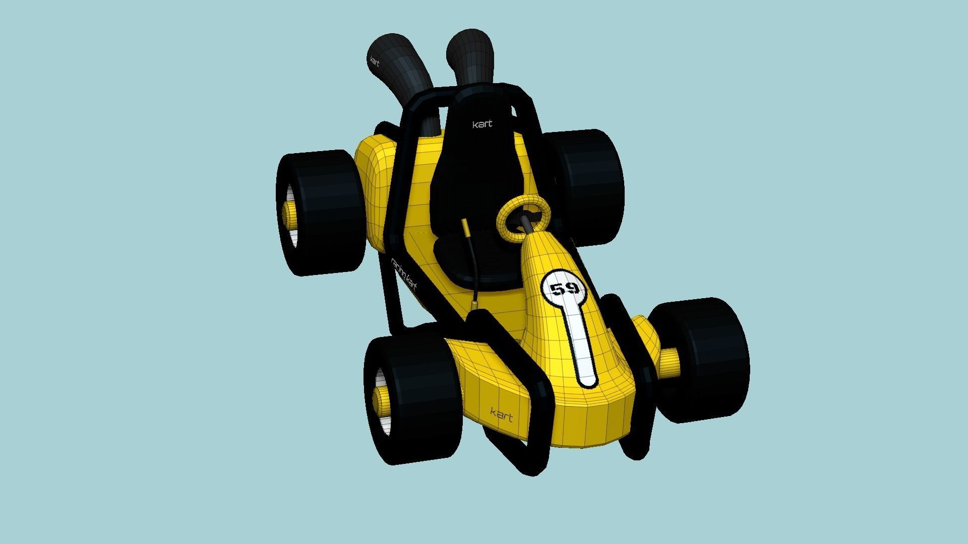 10 Cartoon Kart G Collection - Vehicle Racing Design _80