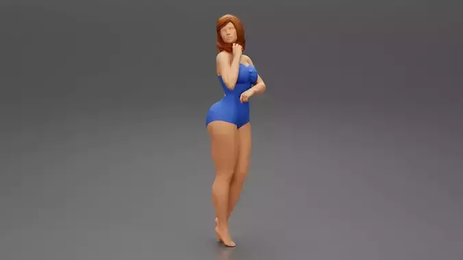 Sexy thong one piece swimsuit