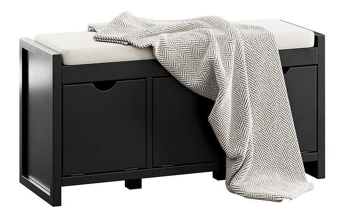 Rivera Storage Bench By Latitude Run 3D model 7