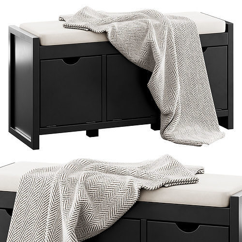 Rivera Storage Bench By Latitude Run 3D model 2