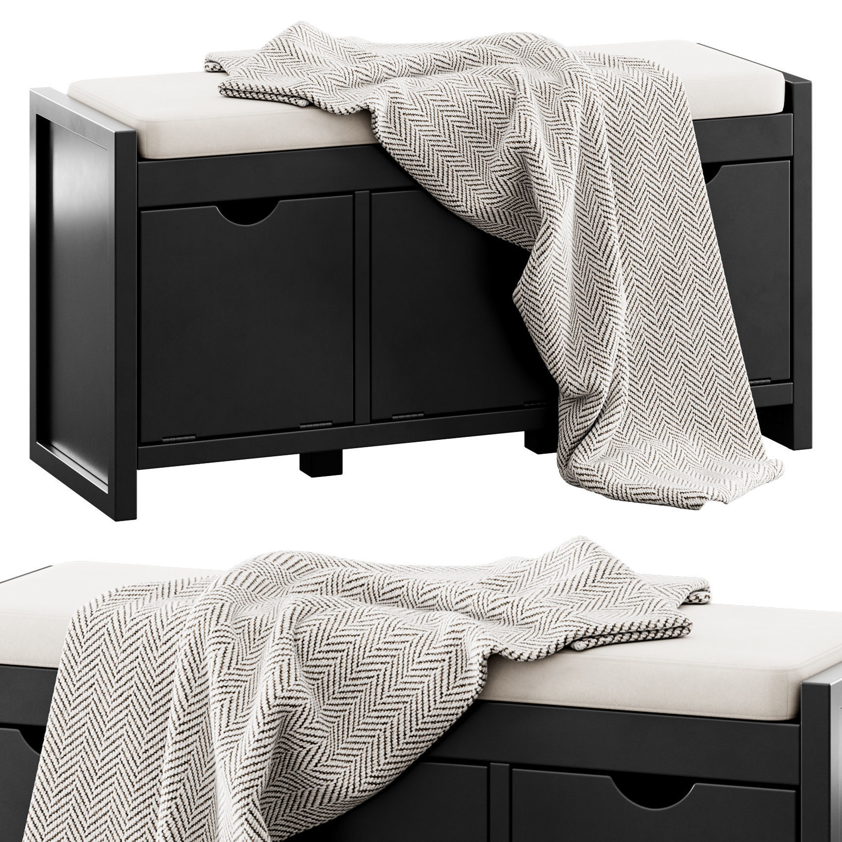 Rivera Storage Bench By Latitude Run 3D model_1