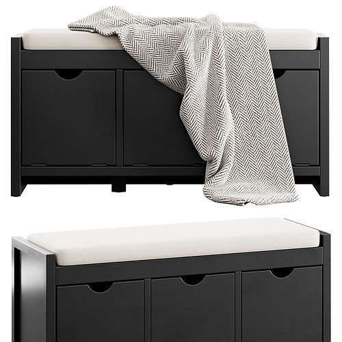 Rivera Storage Bench By Latitude Run 3D model 4