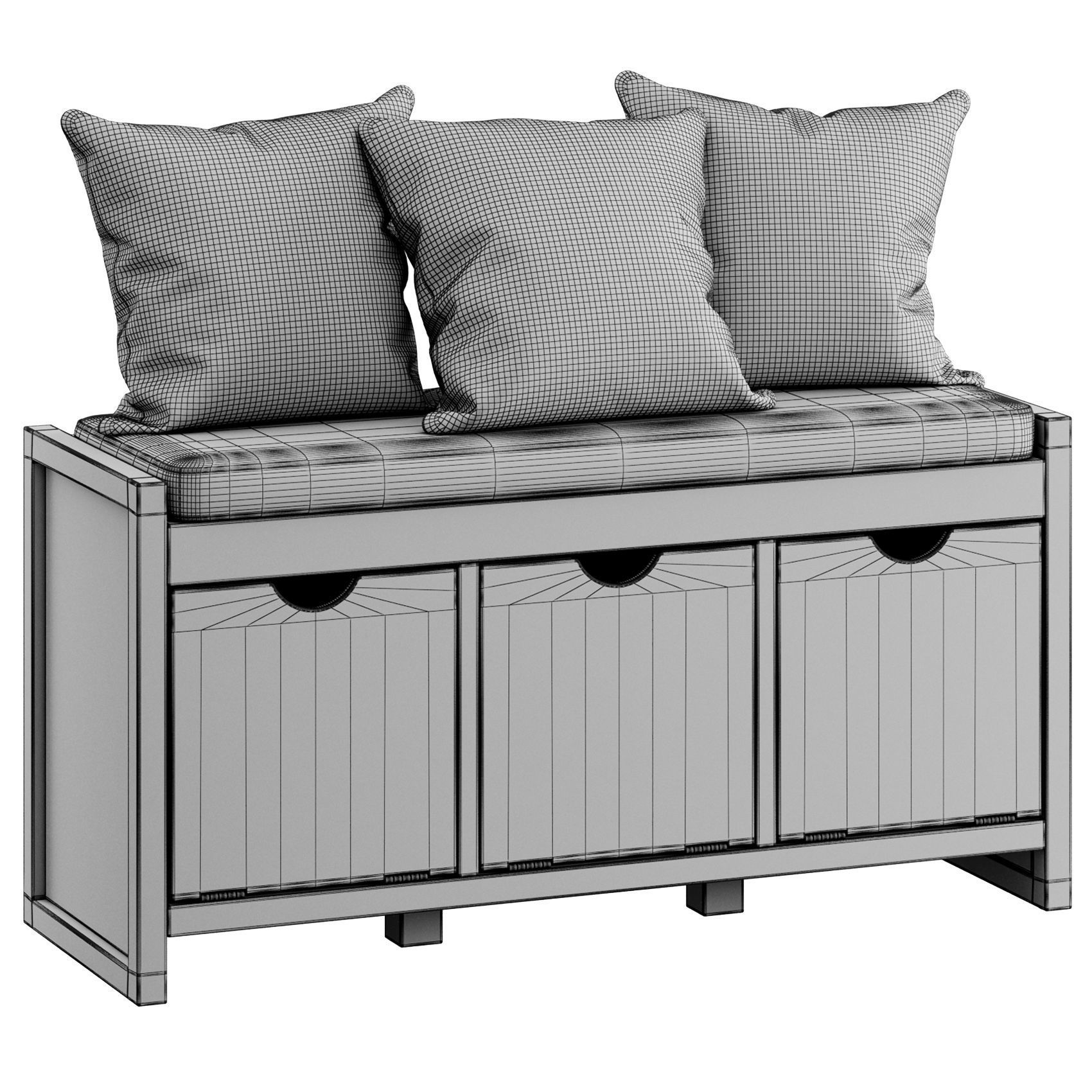 Rivera Storage Bench By Latitude Run 3D model_13