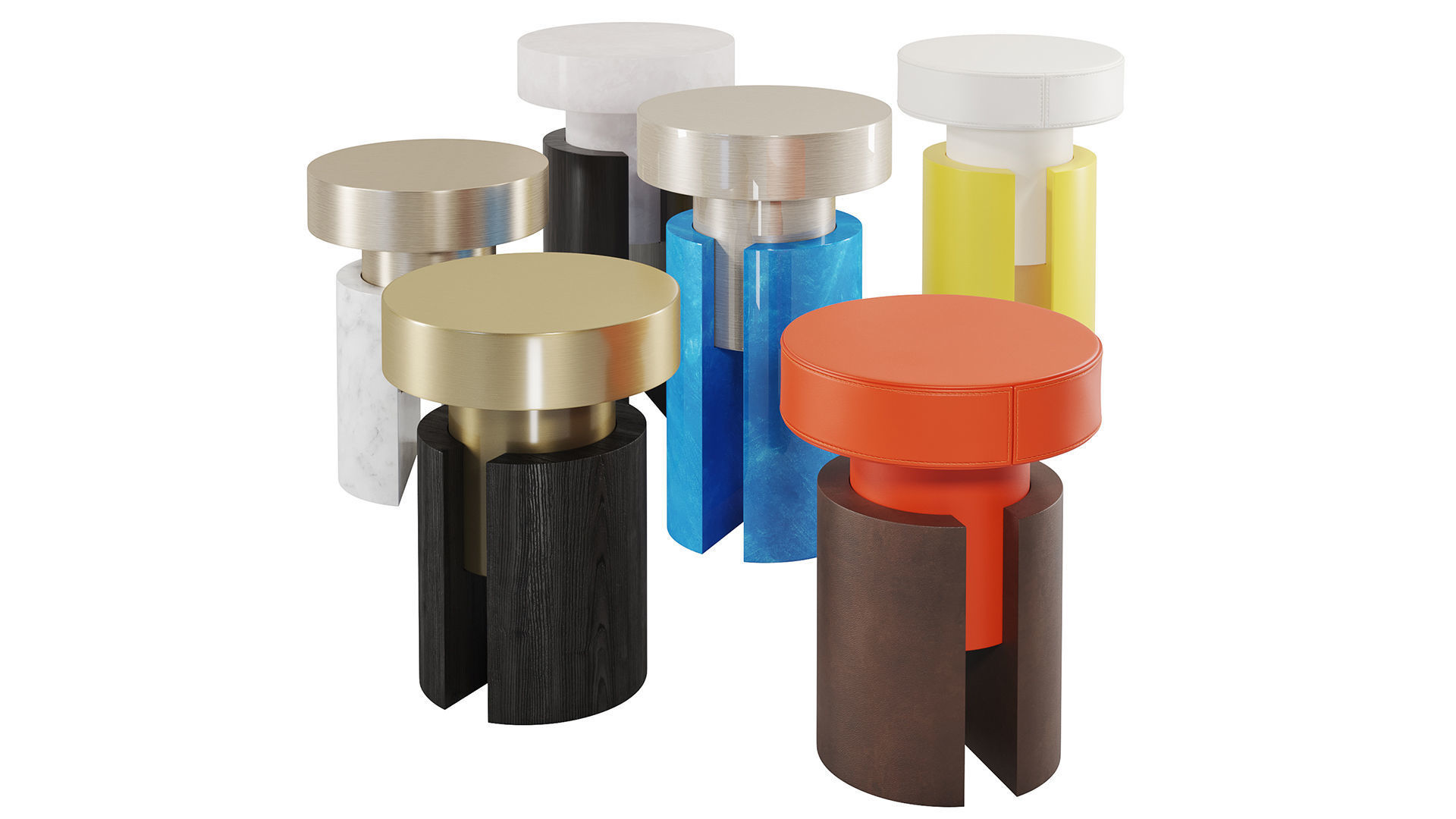 Tobias Stool 3D model_4