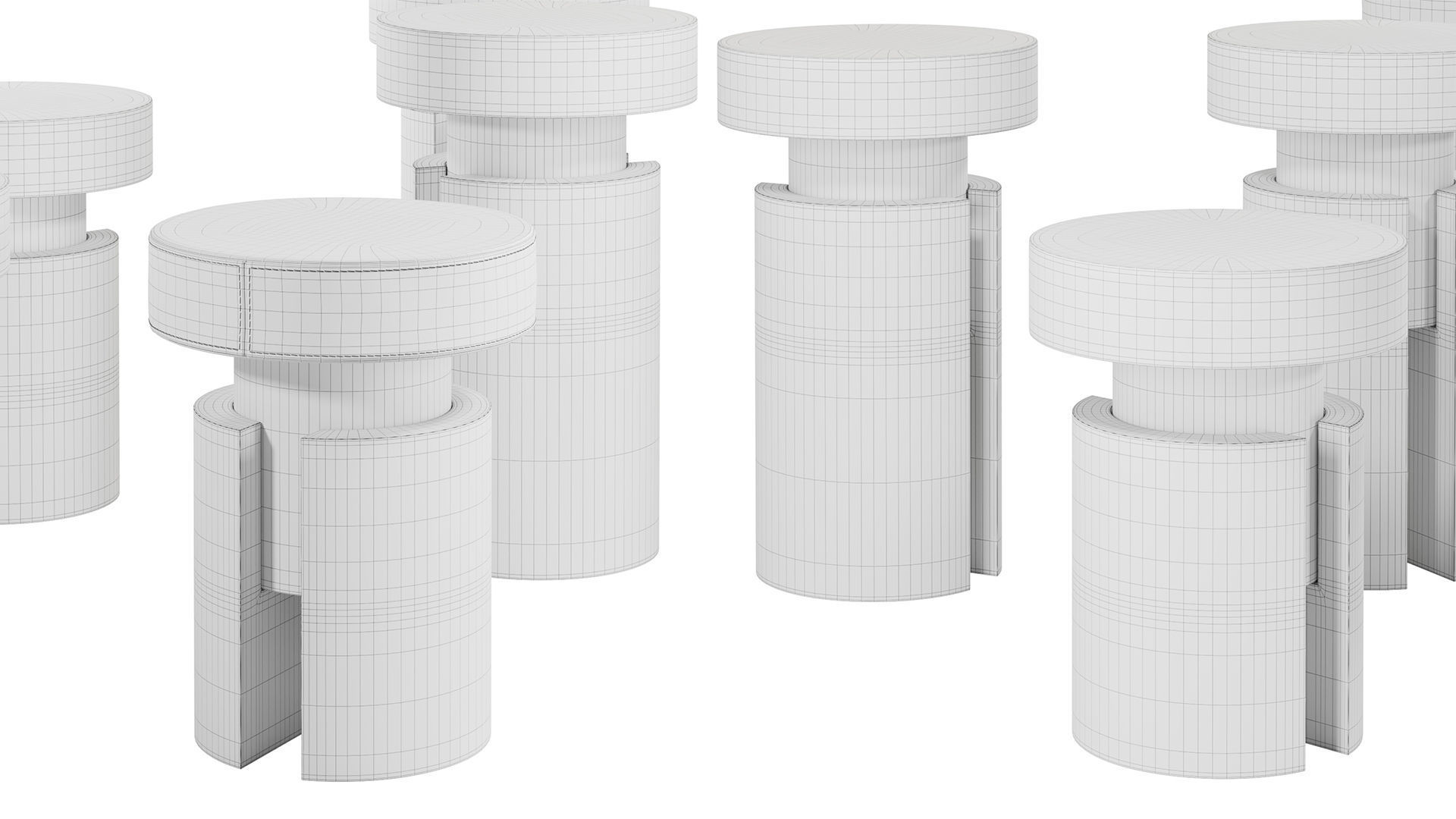 Tobias Stool 3D model_9