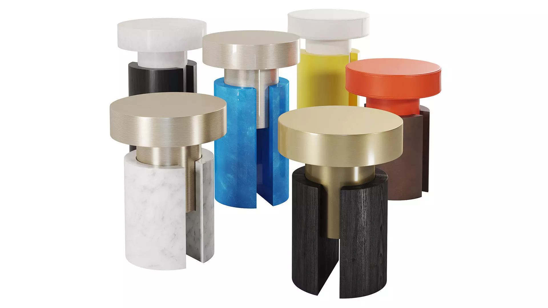 Tobias Stool 3D model_0