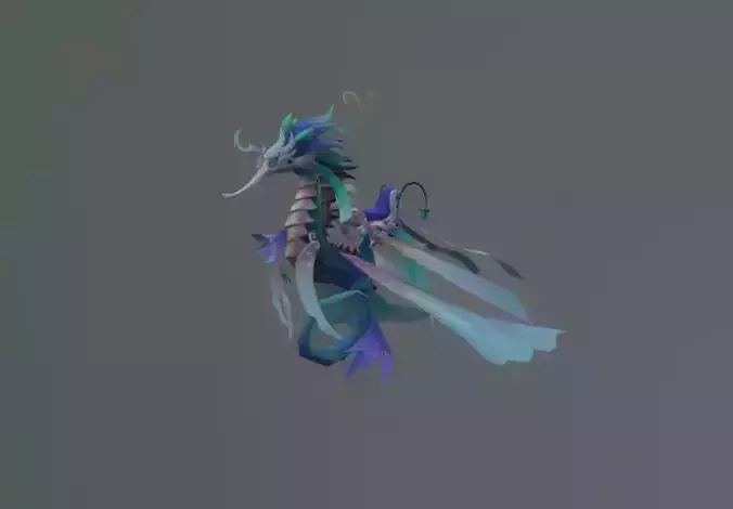 Sea Horse Fantasy Monster