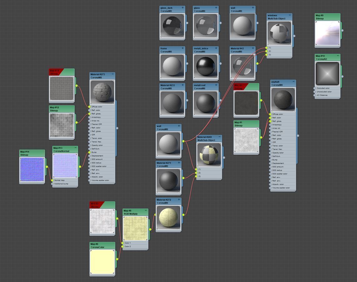 usa white house 3D model_6