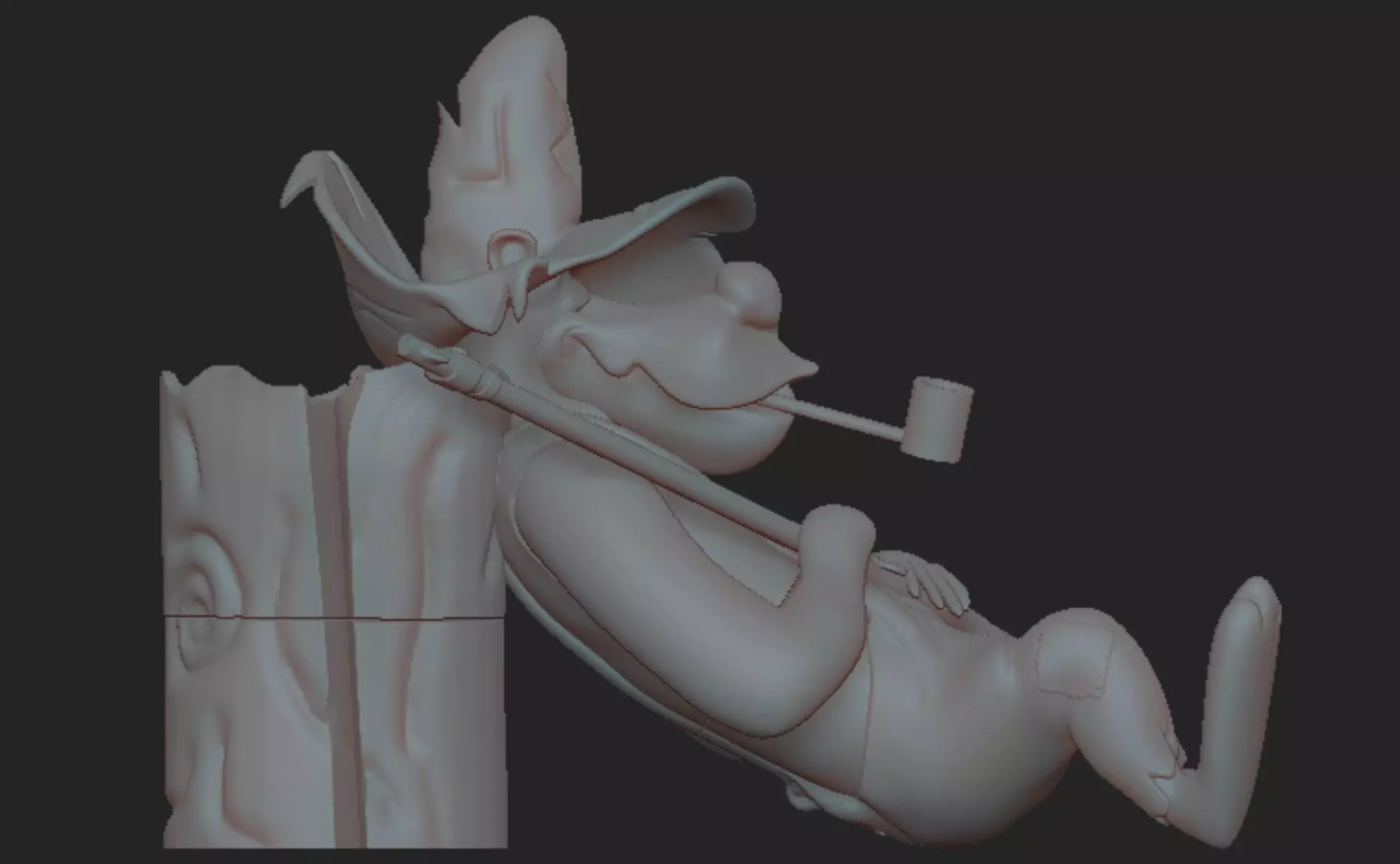 Paw Rugg The Hillbilly Bears 3D print model