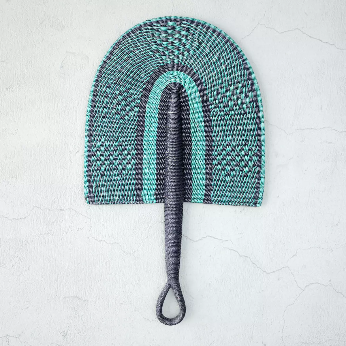 African Handwoven Fan 5 3D model_0