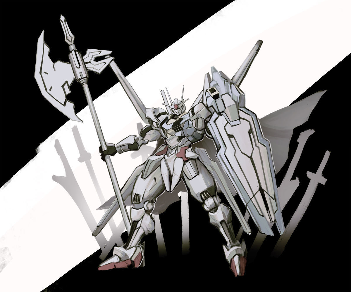 GUNDAM AERIAL PACK AND WEAPONS 3D print model_4