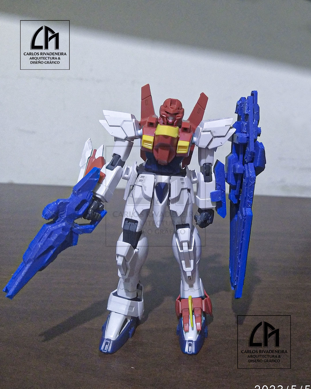 GUNDAM AERIAL PACK AND WEAPONS 3D print model_16