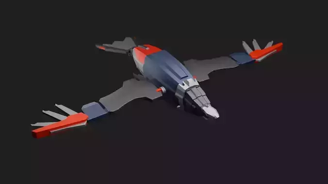 Robotic Raven 3D print model