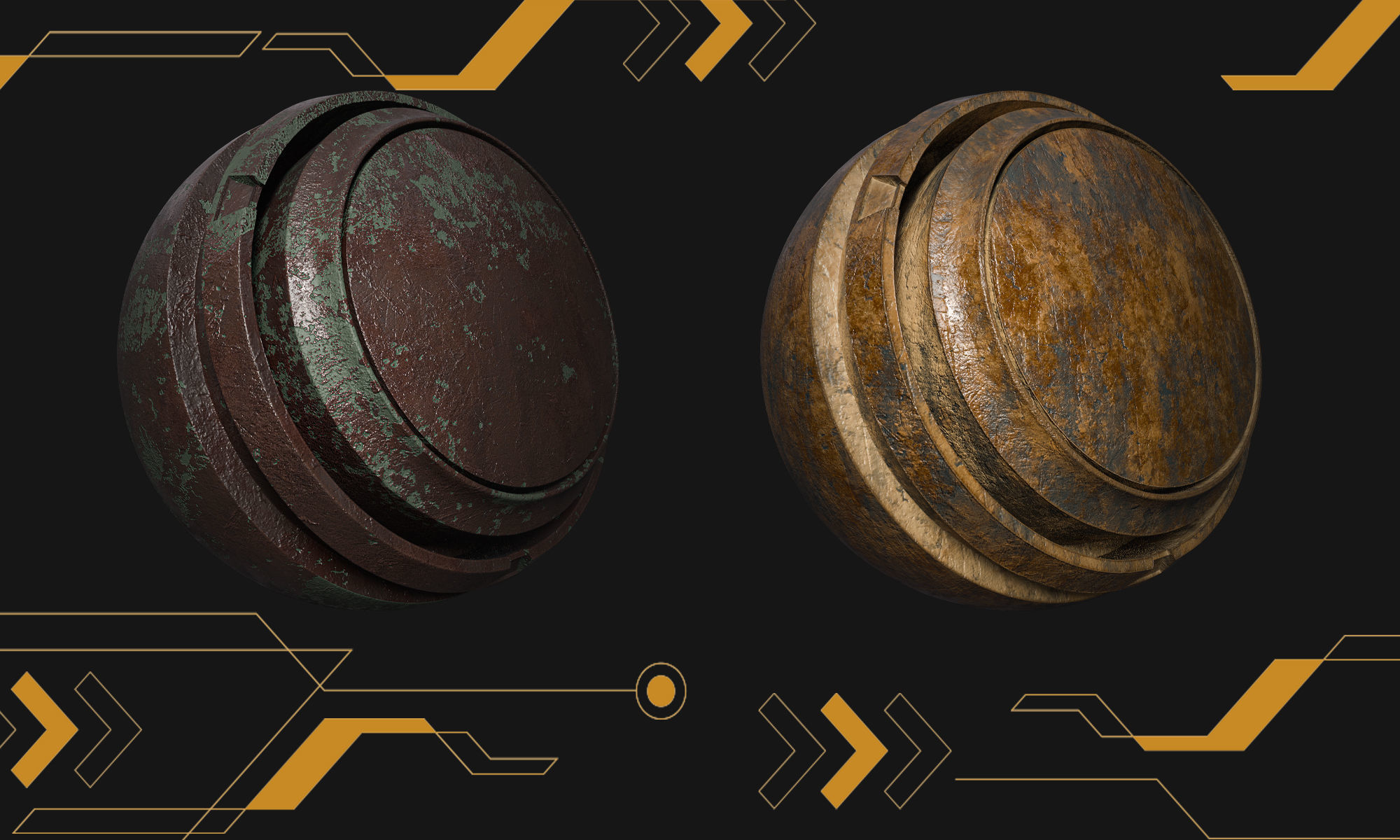 Smart Material Damage and Scratch Metal Texture_5