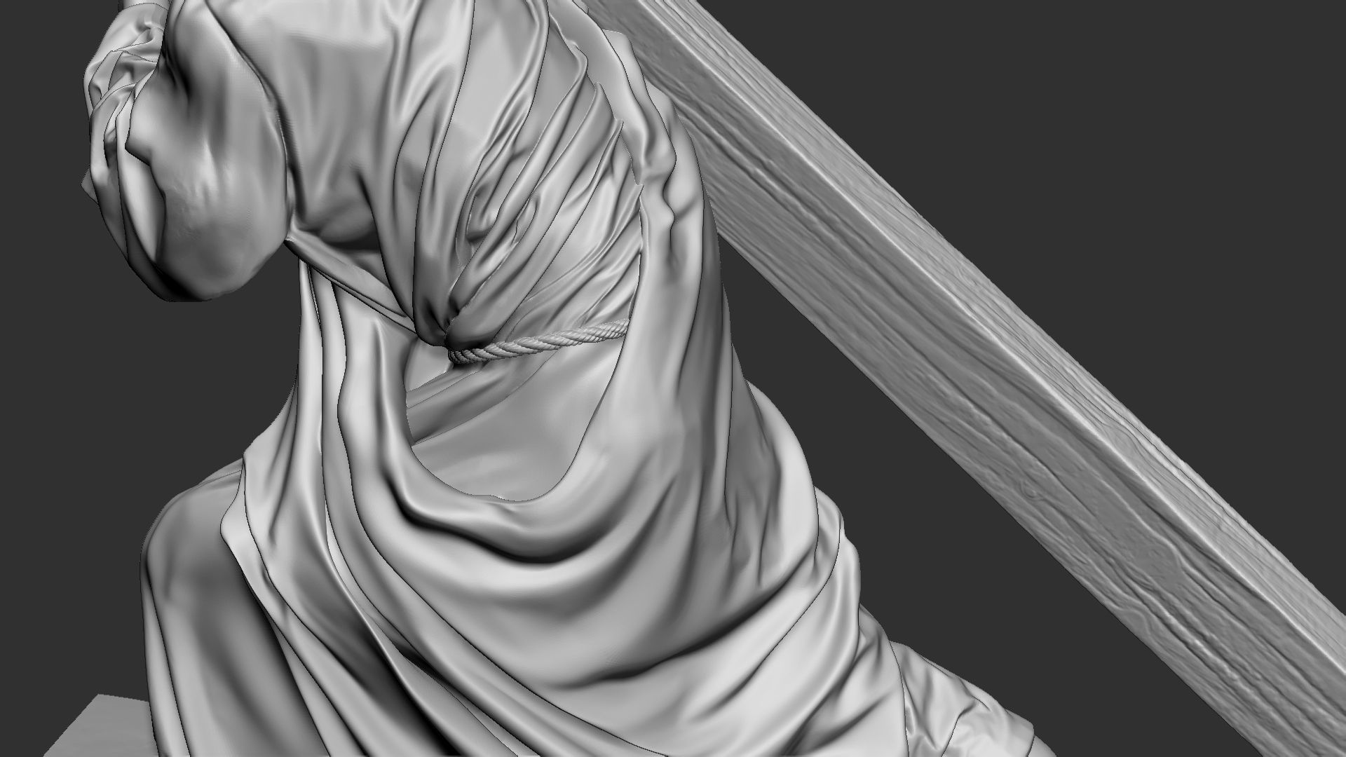 Jesus Sculpture 06 3D print model_27