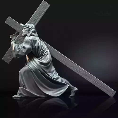 Jesus Sculpture 06 3D print model