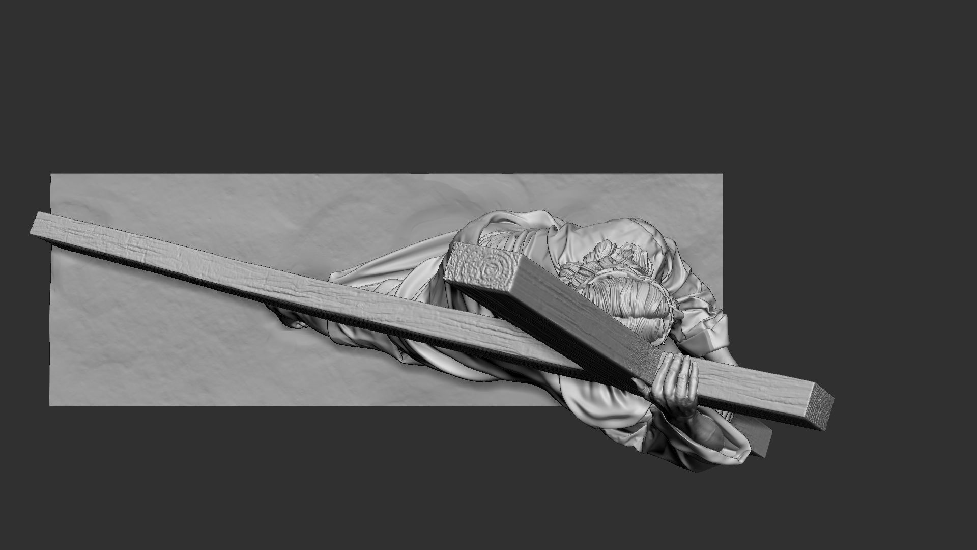 Jesus Sculpture 06 3D print model_24