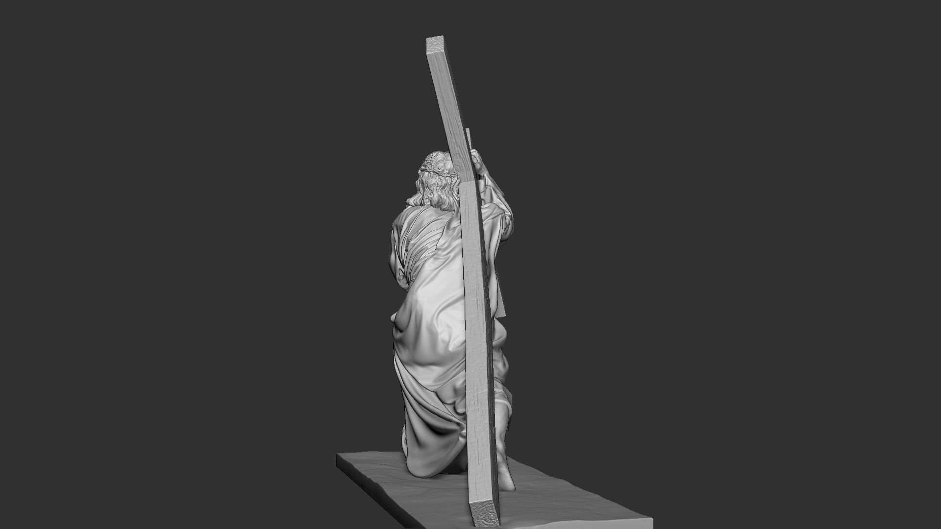 Jesus Sculpture 06 3D print model_32