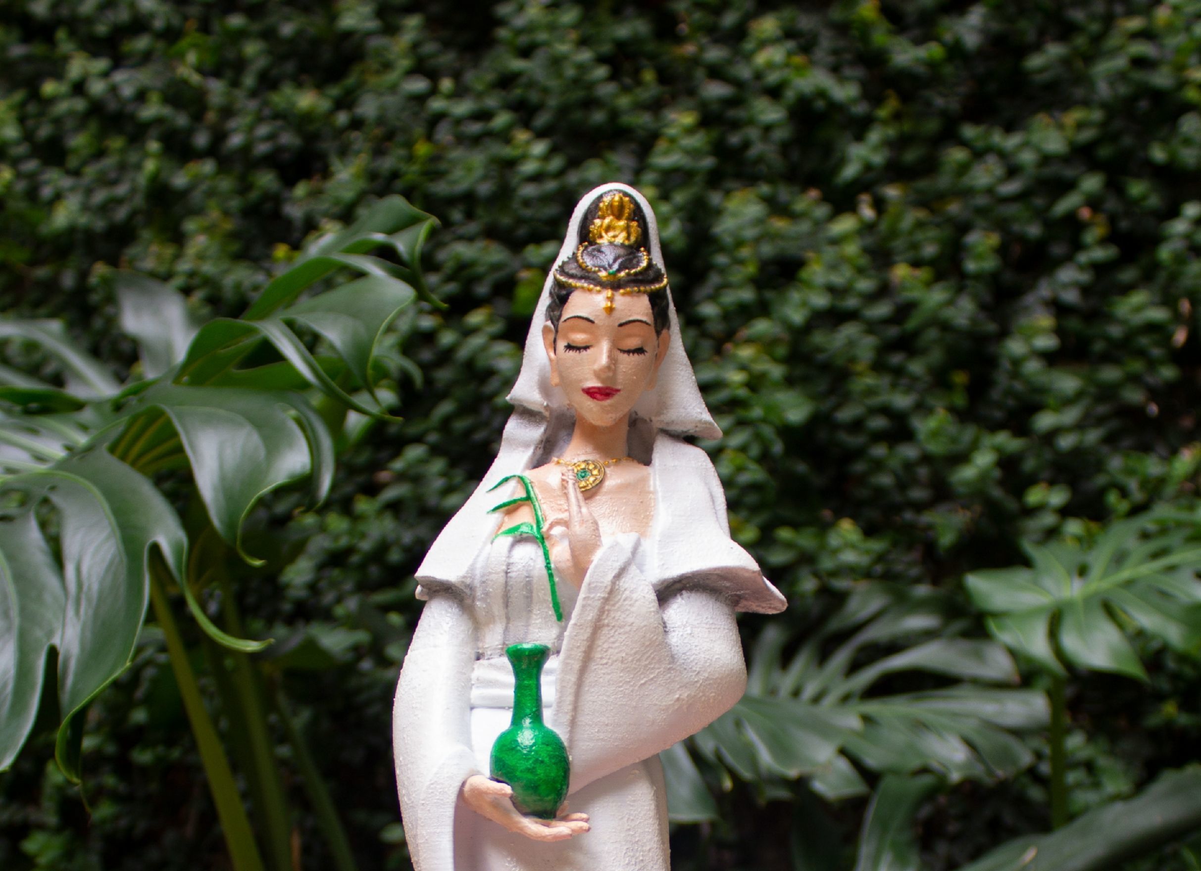 3D model Kwan Yin Goddess statue sculpture 3D model 3D printable | CGTrader