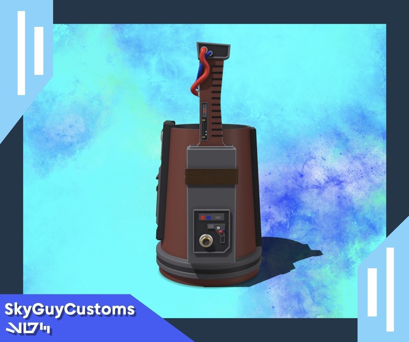 Mandalorian Gauntlets 3D Print File 3D print model_7