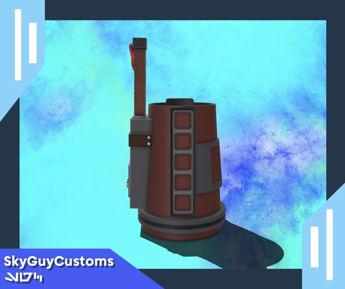 Mandalorian Gauntlets 3D Print File 3D print model_6