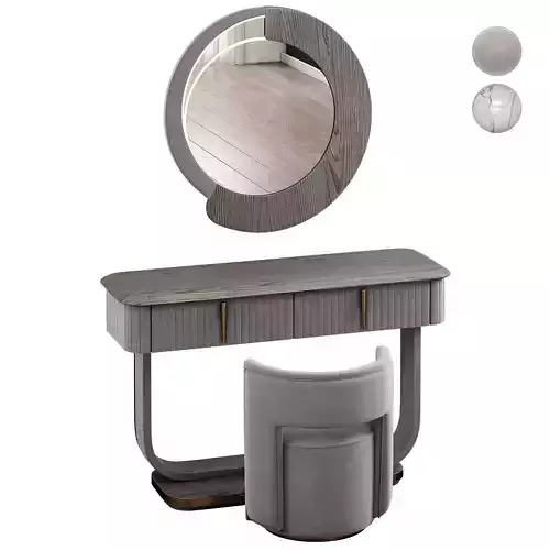 Saber Jewels CRYSTAL Narrow Dressing table