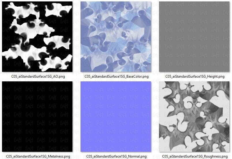 Clouds cartoon V05 Low-poly 3D model_46