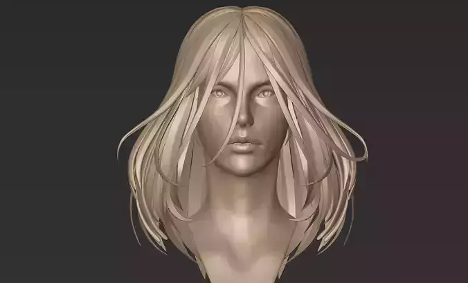 Hair 59 3D model