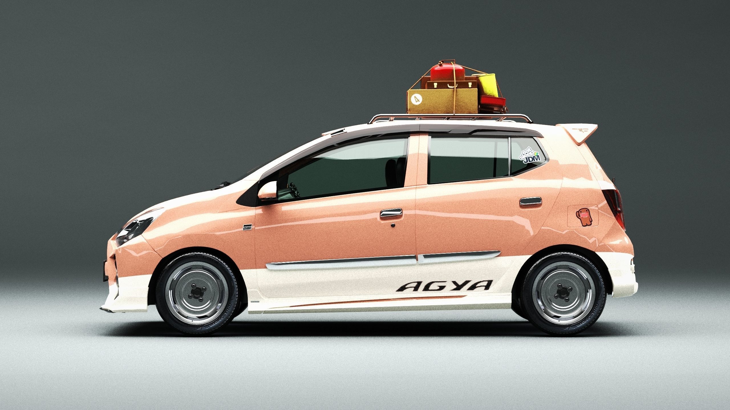 Steelie Retro I 3D model_2