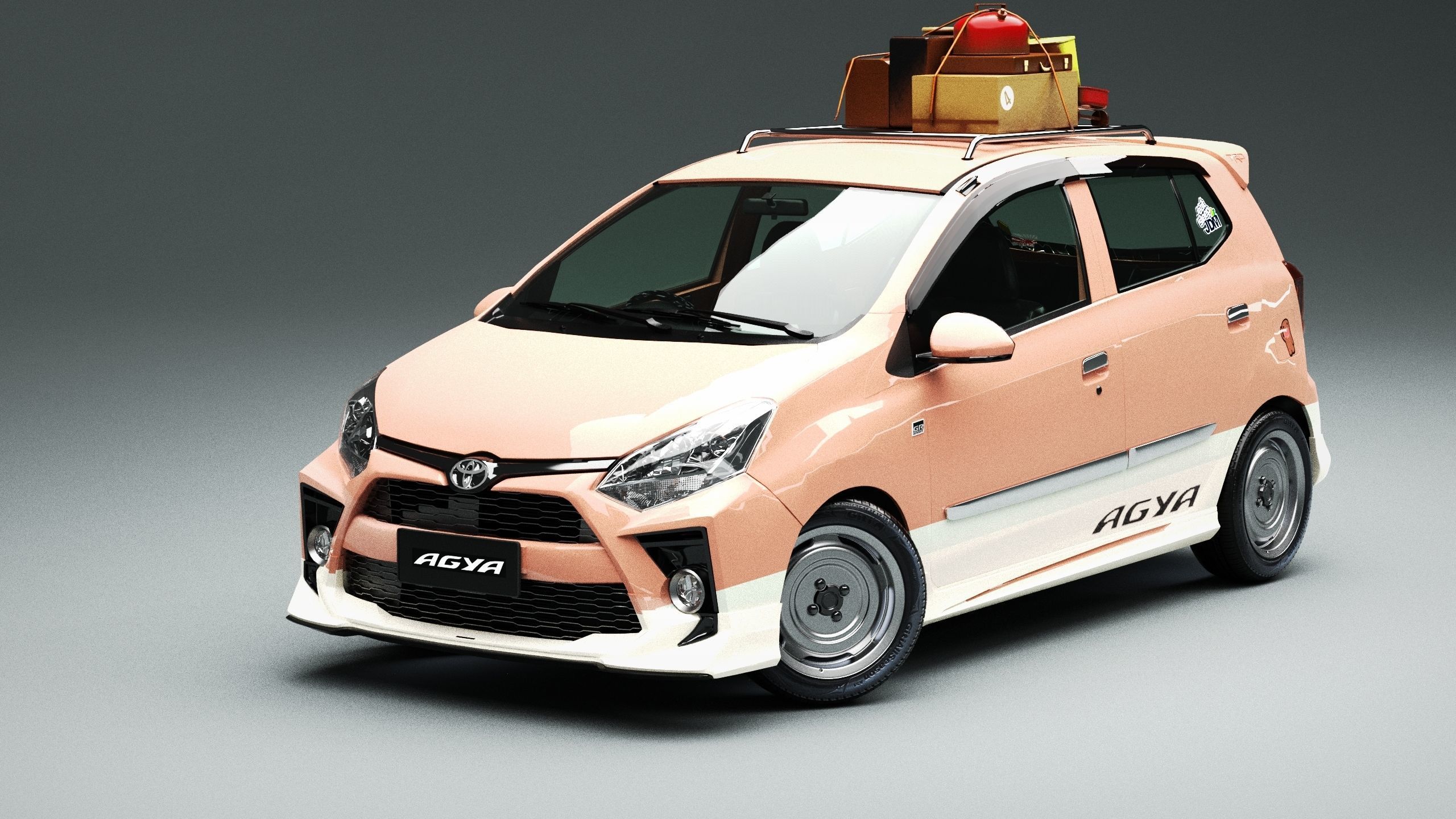 Steelie Retro I 3D model_4