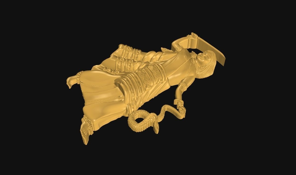 Mogal Mataji 3D print model_8