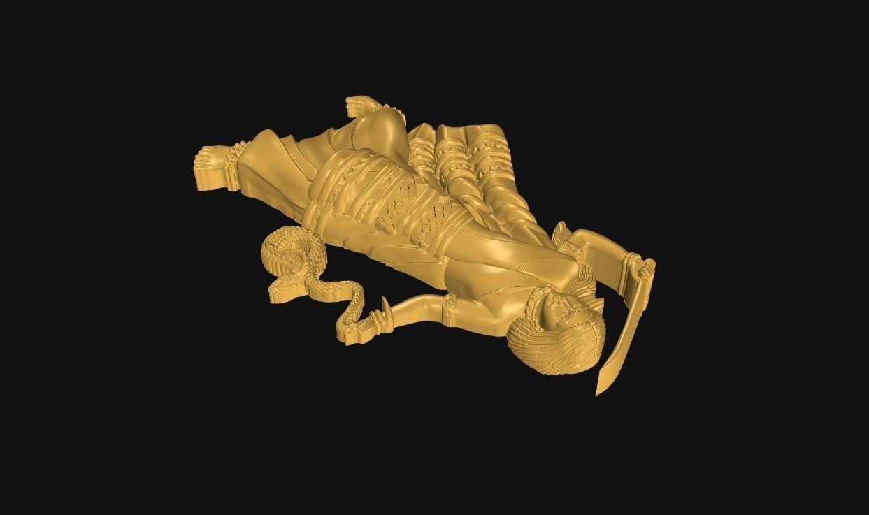 Mogal Mataji 3D print model_9