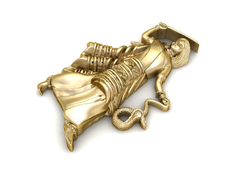 Mogal Mataji 3D print model_3