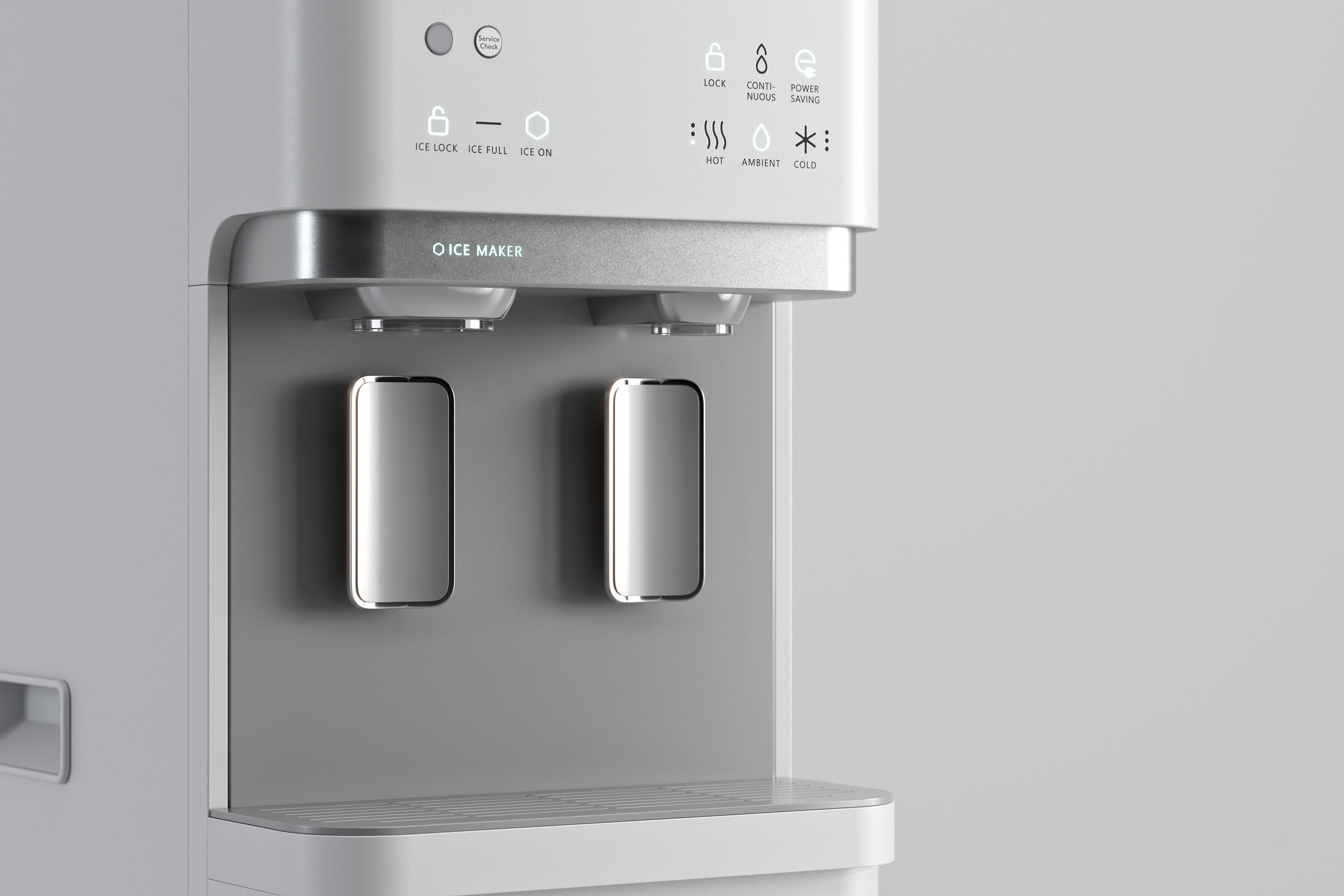 Coway Lucy Plus - Water Dispenser 3D model_2