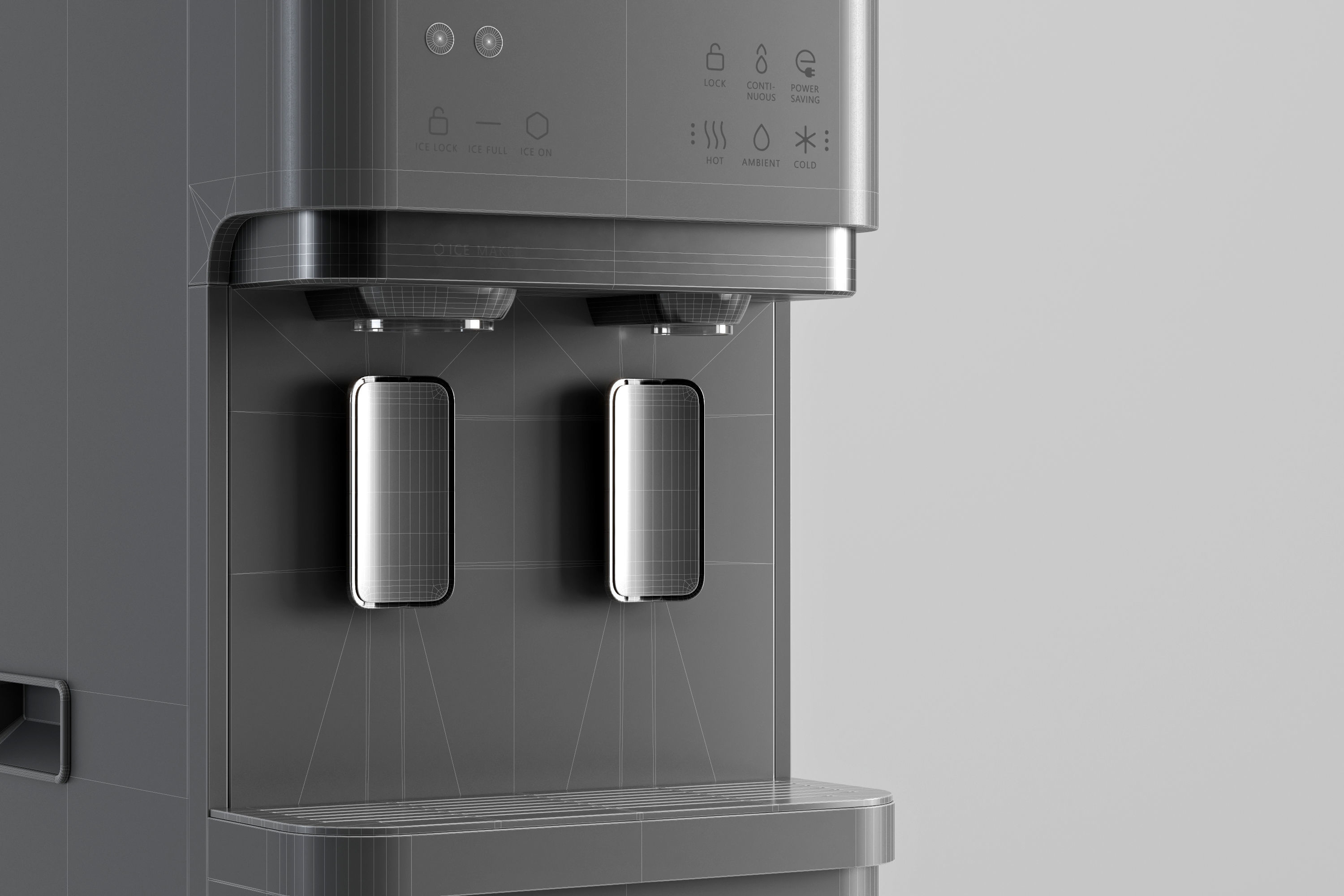 Coway Lucy Plus - Water Dispenser 3D model_7