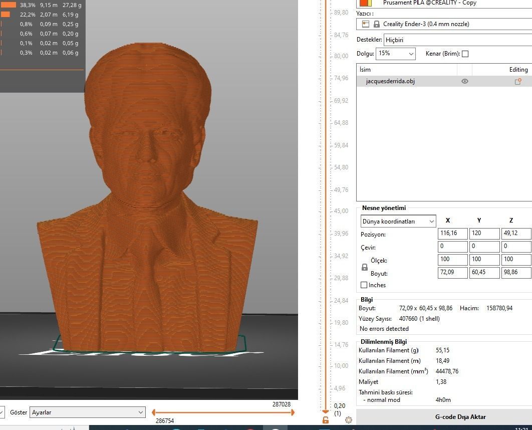 Jacques Derrida 3D print model_3