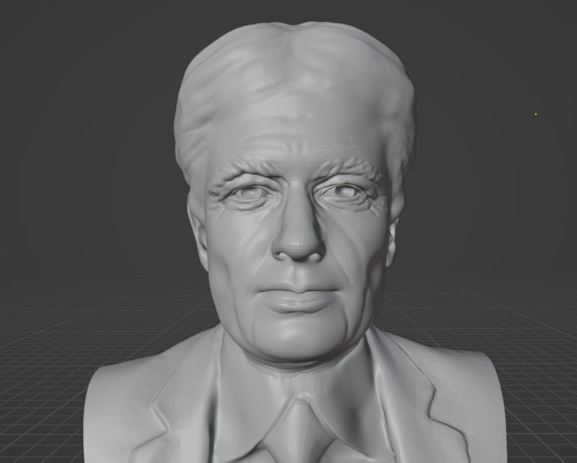 Jacques Derrida 3D print model_19