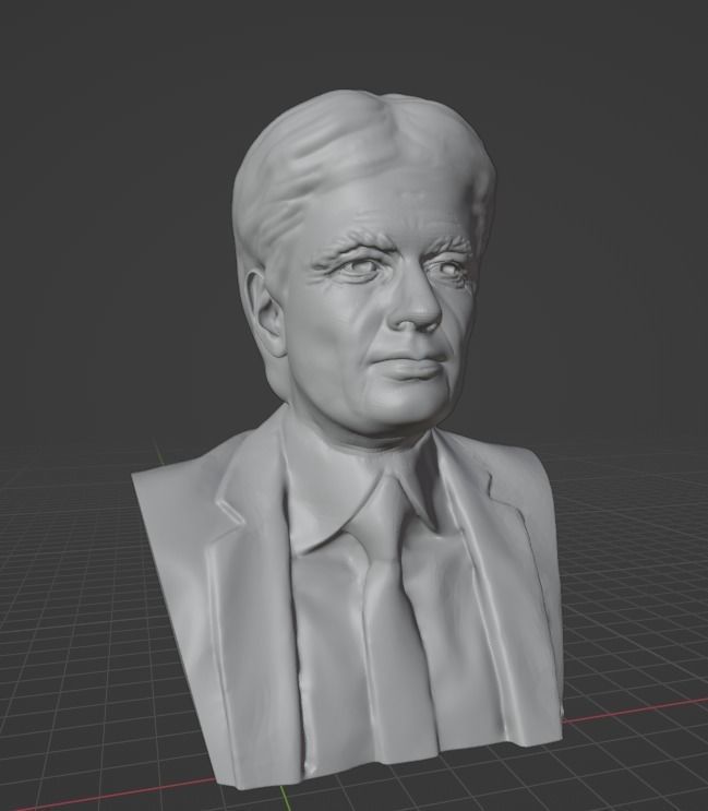 Jacques Derrida 3D print model_13