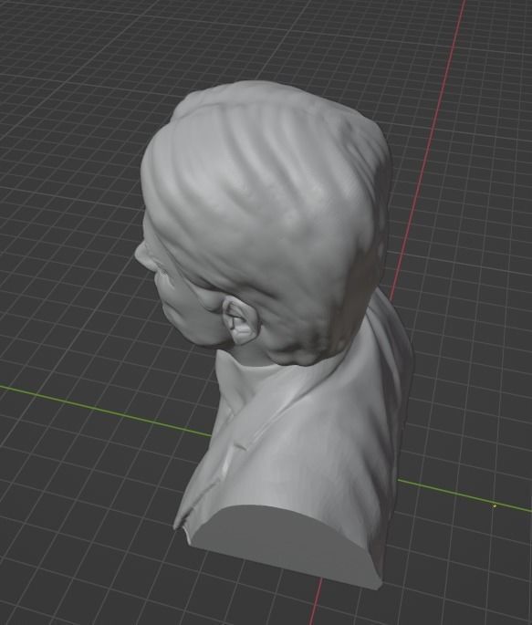 Jacques Derrida 3D print model_11