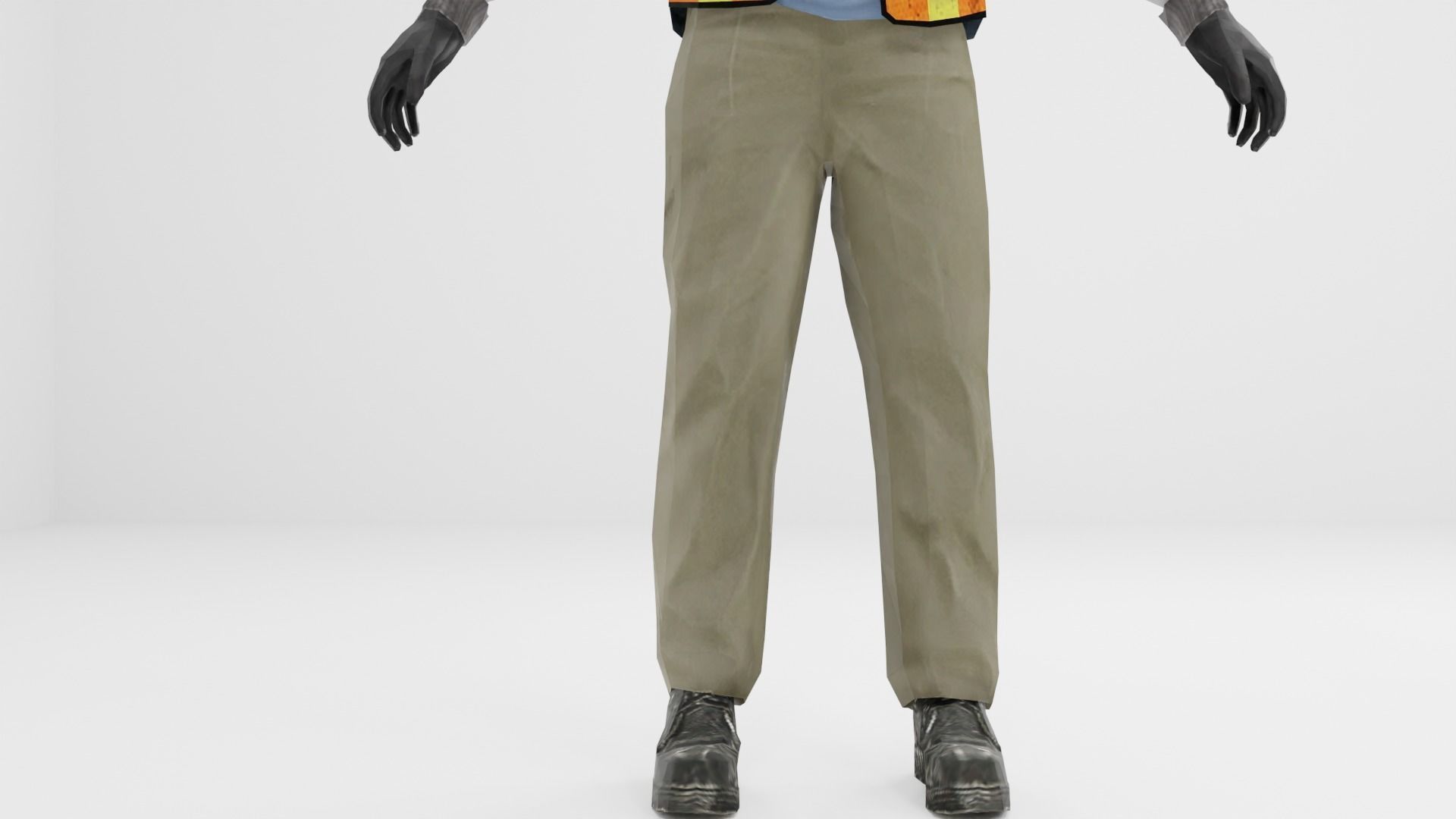 Worker Pack Low-poly 3D model Low-poly 3D model_9