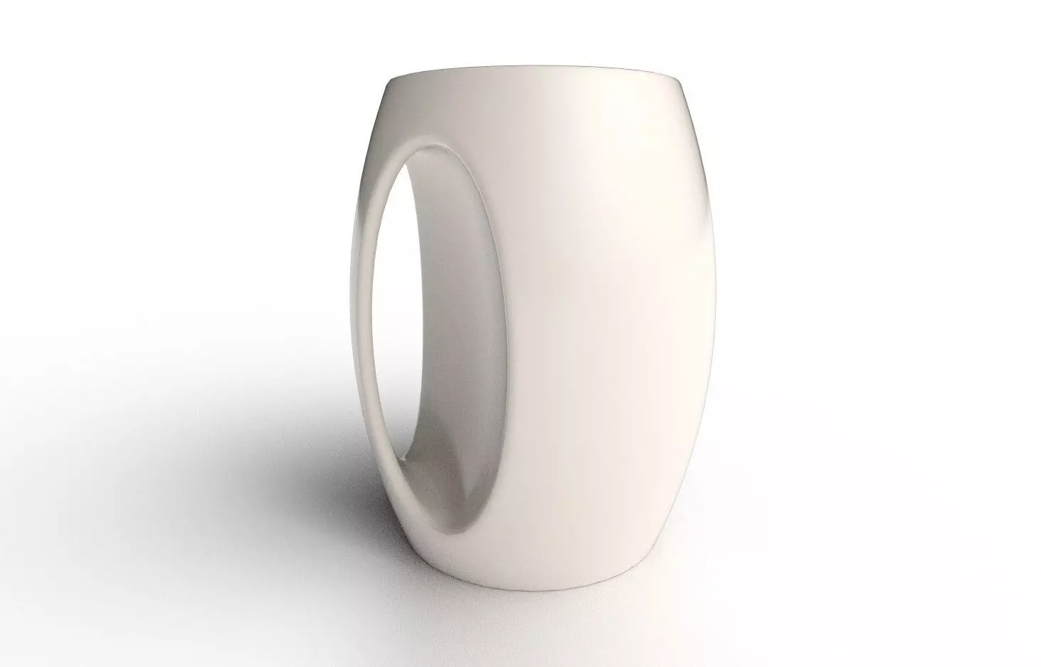 Cup M02 Low-poly 3D model