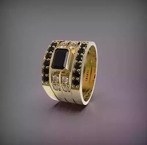 ring with stones