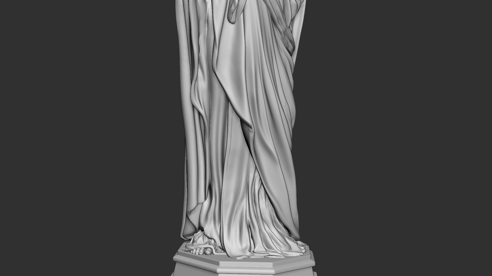 Jesus Sculpture 08 3D print model_27