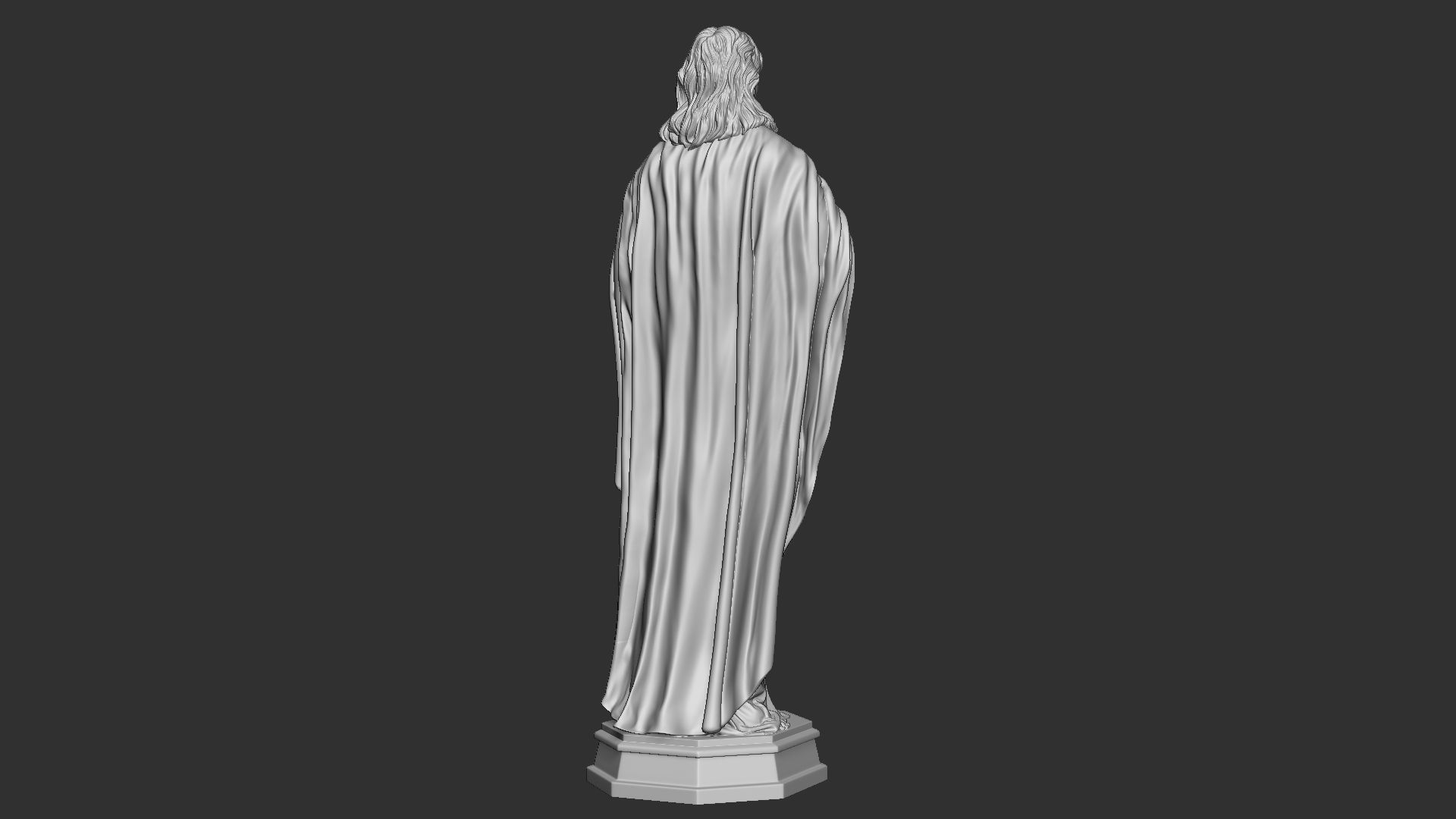 Jesus Sculpture 08 3D print model_14