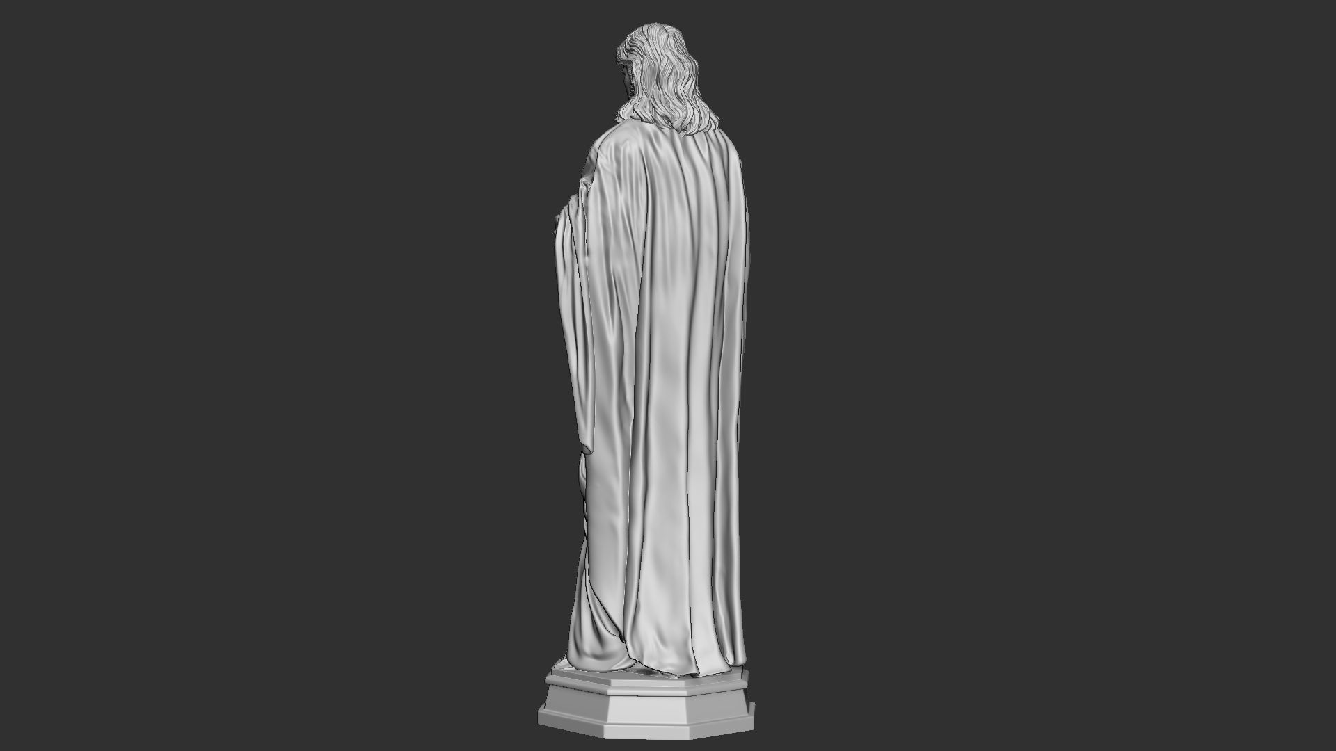 Jesus Sculpture 08 3D print model_38