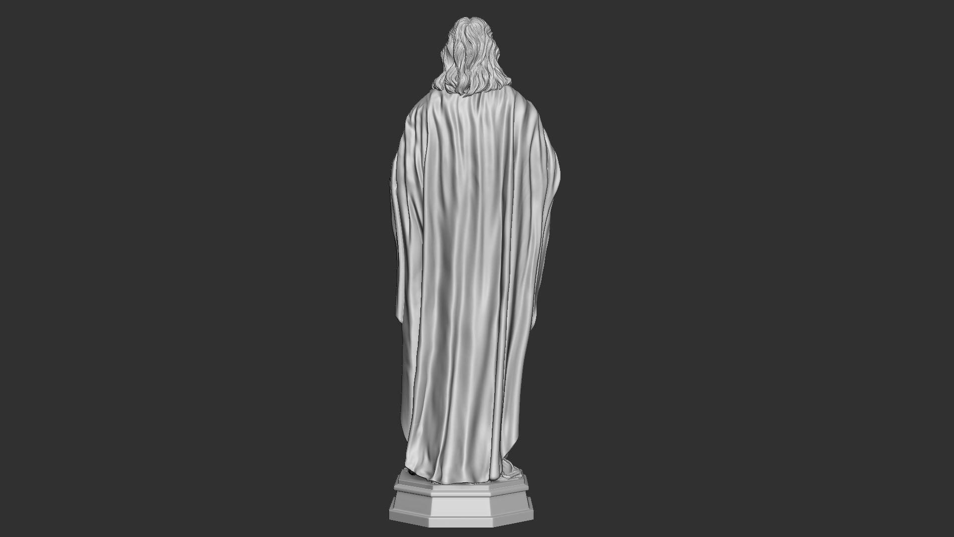 Jesus Sculpture 08 3D print model_11